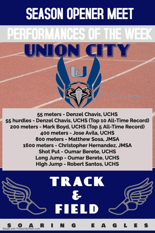 Congratulations to the Union City High School Boys Track and Field 