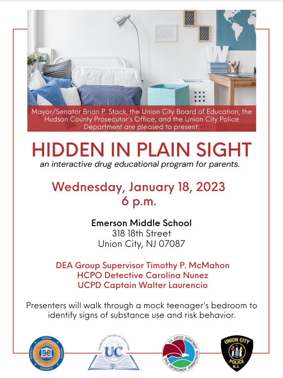 Hidden In Plain Sight Notification-Emerson Middle School-English