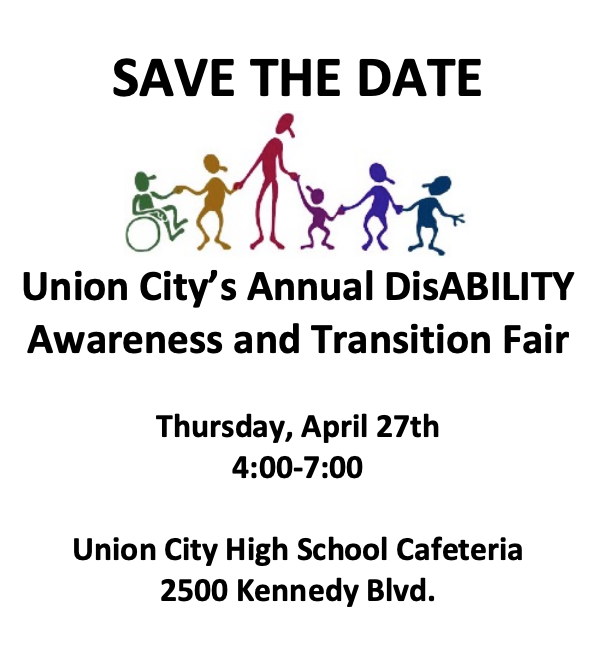 Reminder about the Union City Annua Disability Awareness and Transition Fair