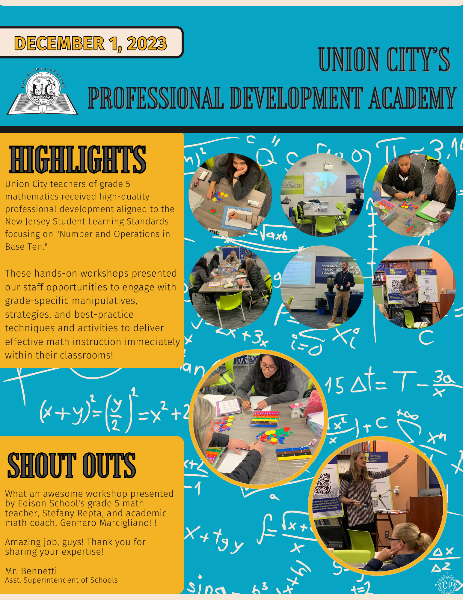 The Union City Professional Development Academy-December 1, 2023