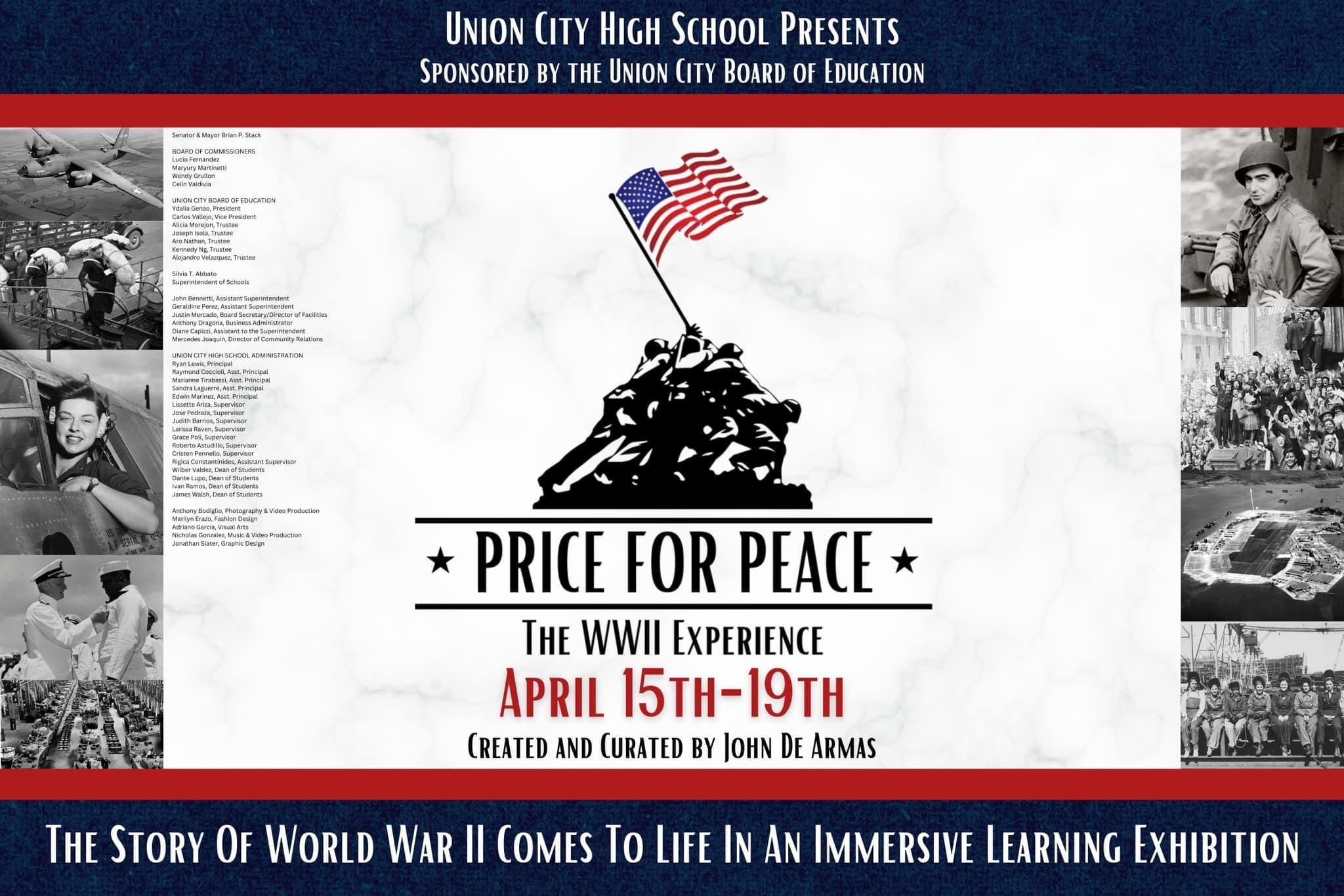 The Price For Peace Flyer